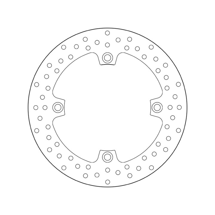 Disque de frein Brembo Serie Oro rond fixe 68B407E3 | Oxmoto