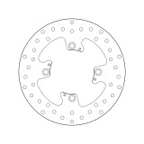 Disque de frein Brembo Serie Oro rond fixe 68B407N6 | Oxmoto