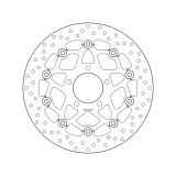 Disque de frein Brembo Serie Oro rond flottant 78B40842
