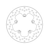 Disque de frein Brembo Serie Oro rond fixe 68B407H3 | Oxmoto