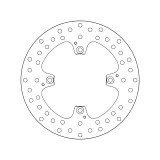 Disque de frein Brembo Serie Oro rond fixe 68B407H0 | Oxmoto