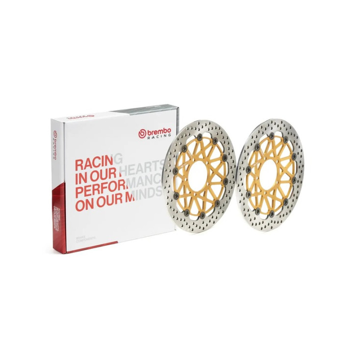 Disques de frein Brembo UPGRADE Supersport rond flottant - la paire 208973730