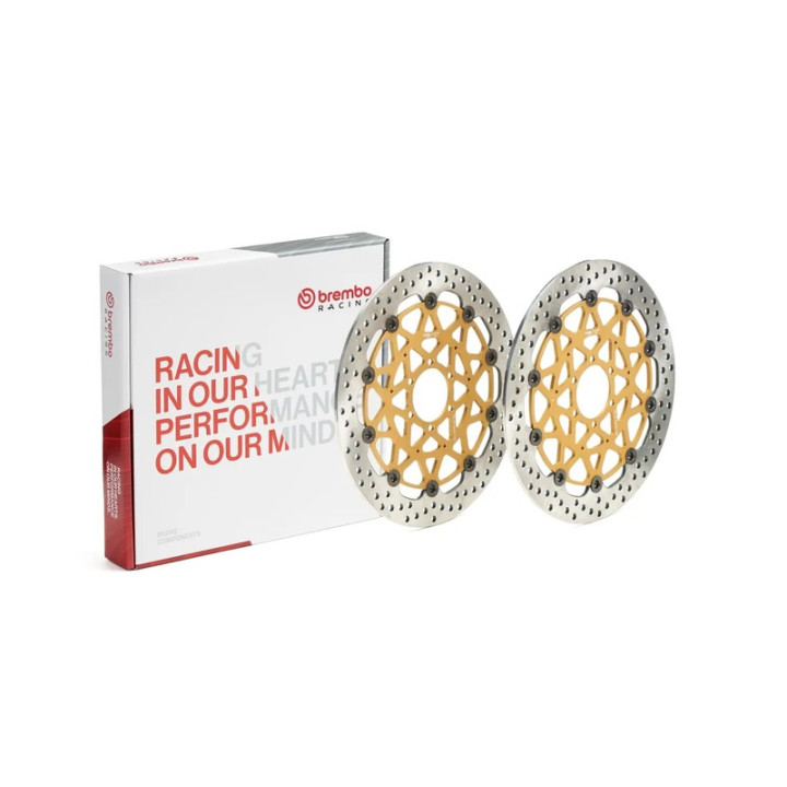 Disques de frein Brembo UPGRADE Supersport rond flottant - la paire 208973753