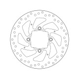 Disque de frein Brembo Serie Oro rond fixe 68B407H2 | Oxmoto