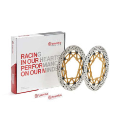 Disques de frein Brembo UPGRADE Supersport rond flottant - la paire 208973721