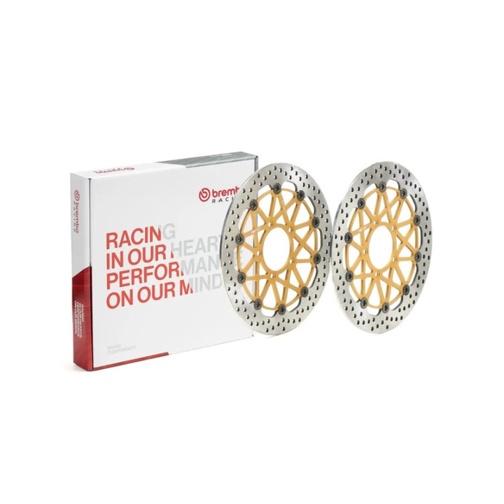 Disques de frein Brembo UPGRADE Supersport rond flottant - la paire 208973728