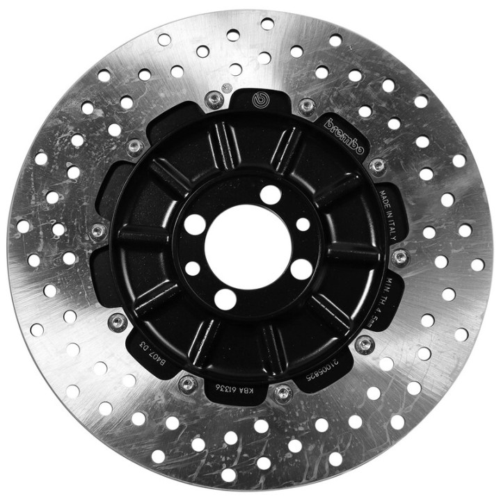 Disque de frein Brembo Serie Oro rond fixe 68B407D3 | Oxmoto