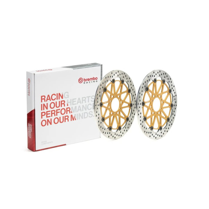 Disques de frein Brembo UPGRADE Supersport rond flottant - la paire 208973725