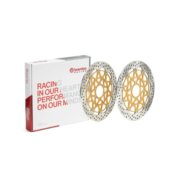Disques de frein Brembo UPGRADE Supersport rond flottant - la paire 208973754