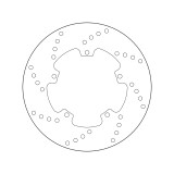 Disque de frein Brembo Serie Oro rond fixe 68B40722 | Oxmoto