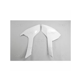 Plaques latérales UFO blanc Husqvarna fc | Oxmoto