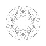 Disque de frein Brembo Serie Oro rond flottant 78B40823