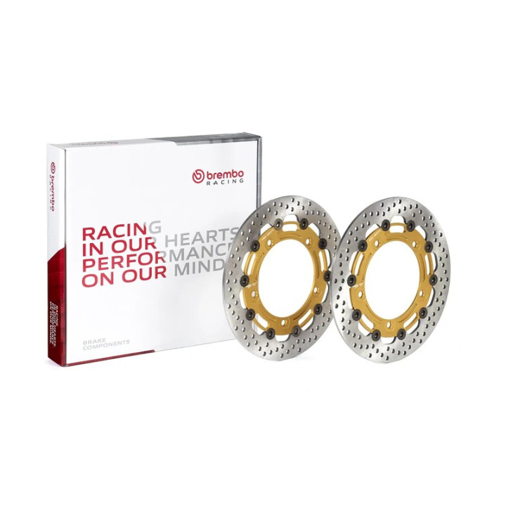 Disques de frein Brembo UPGRADE Supersport rond flottant - la paire 208973773