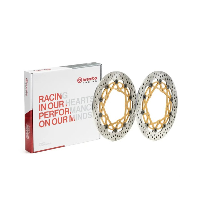 Disques de frein Brembo UPGRADE Supersport rond flottant - la paire 208973720