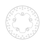 Disque de frein Brembo Serie Oro rond fixe 68B40726 | Oxmoto