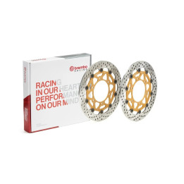 Disques de frein Brembo UPGRADE Supersport rond flottant - la paire 208973770