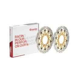 Disques de frein Brembo UPGRADE Supersport rond flottant - la paire 208973733