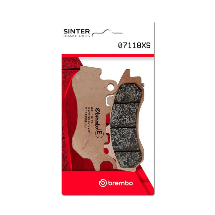Plaquettes de frein Brembo Scooter métal fritté - 07118XS