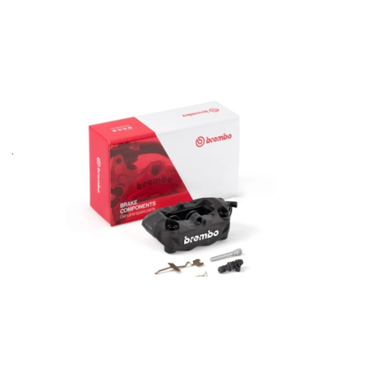 Etrier de frein avant droit Brembo M4 noir Ø32mm | Oxmoto