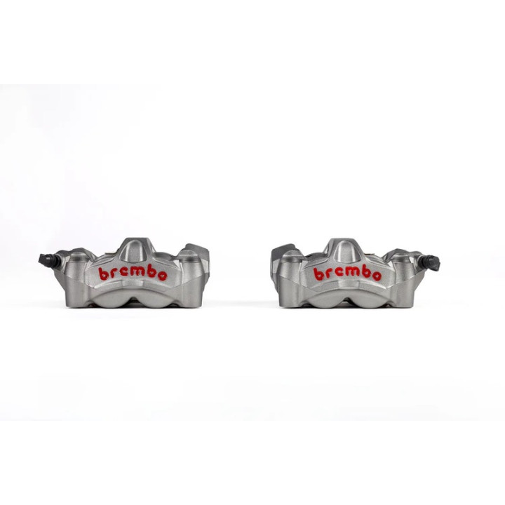 Paire d'étrier de frein avant radial Brembo UPGRADE M50 4 pistons Ø30mm