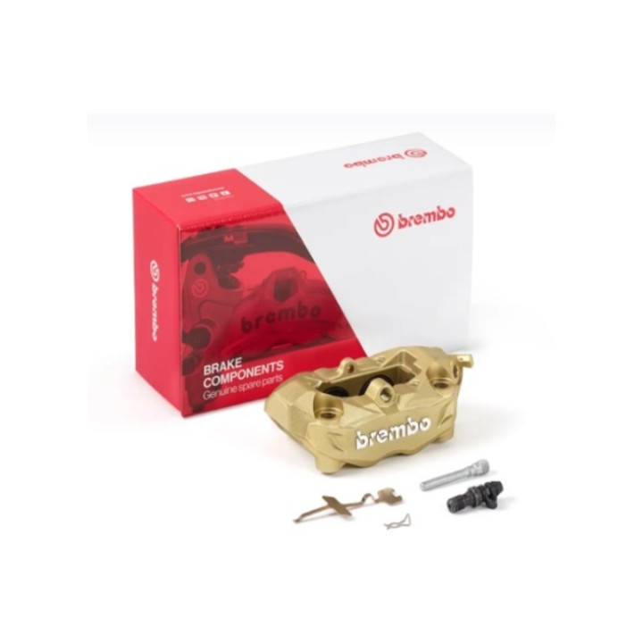 Etrier de frein avant gauche Brembo M4 or Ø32mm | Oxmoto