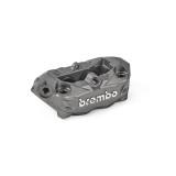 Etrier de frein avant droit Brembo M4 titane Ø32mm | Oxmoto