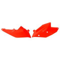 Plaques latérales Racetech orange fluo | Oxmoto