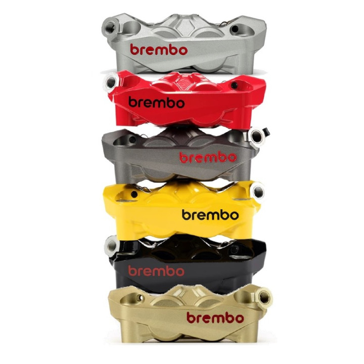 Étrier de frein Brembo Hypure gauche - jaune | Oxmoto