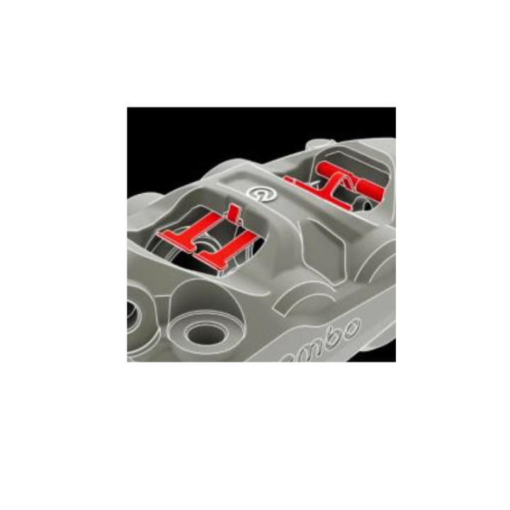 Étrier de frein Brembo Hypure gauche - acier | Oxmoto