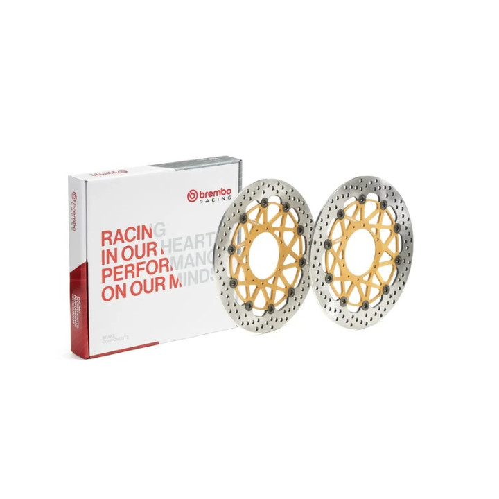 Disques de frein Brembo UPGRADE Supersport rond flottant - la paire 208973746