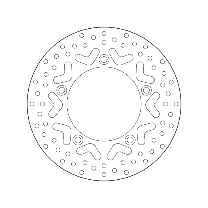 Disque de frein Brembo Série Oro fixe - 68B40794 | Oxmoto