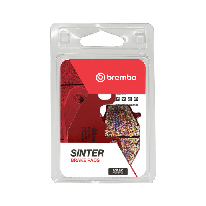 Plaquettes de frein Brembo route métal fritté - 07KA16SP