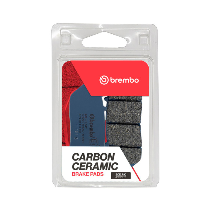 Plaquettes de frein Brembo route carbone céramique - 07HO13CC
