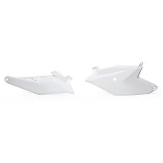 Plaques latérales Racetech blanc KTM sx85 | Oxmoto