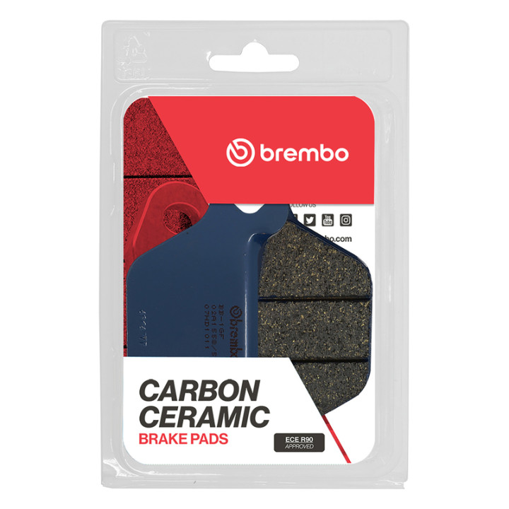 Plaquettes de frein Brembo route carbone céramique - 07HD1011
