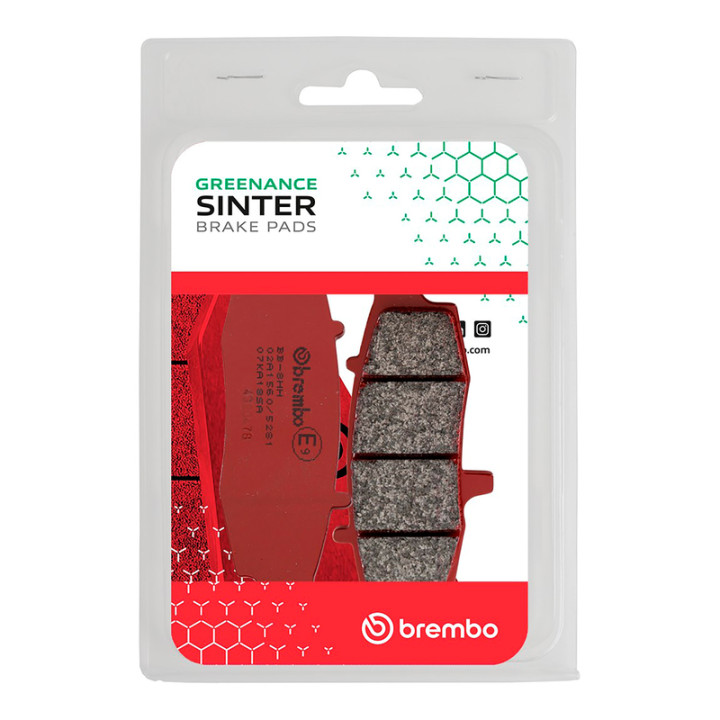 Plaquettes de frein Brembo route métal fritté - 07KA18SA