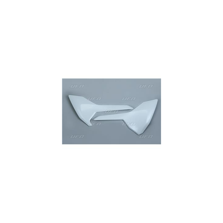 Plaques latérales UFO blanc Husqvarna tc85 | Oxmoto