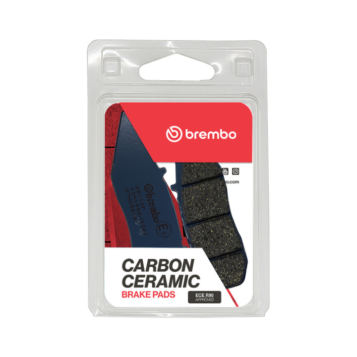 Plaquettes de frein Brembo route carbone céramique - 07HO5606