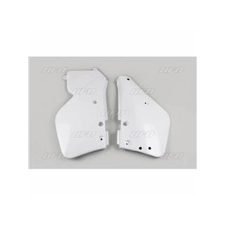 Plaques latérales UFO blanc Yamaha yz125 | Oxmoto
