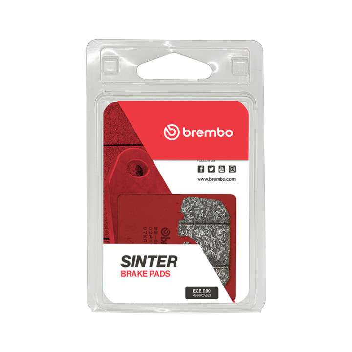 Plaquettes de frein Brembo route métal fritté - 07KA14SA