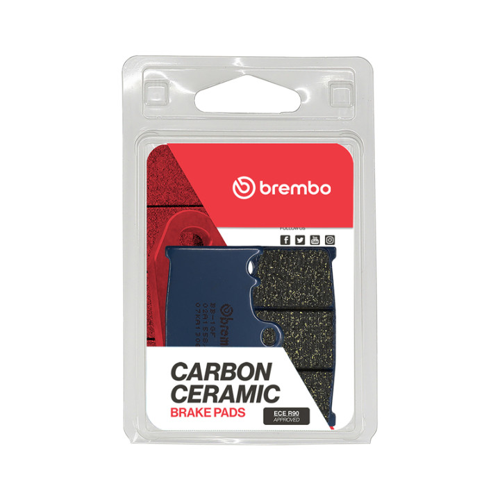 Plaquettes de frein Brembo route carbone céramique - 07KA1306