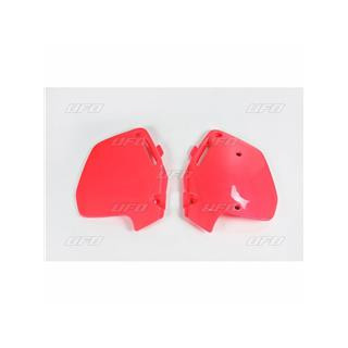 Plaques latérales UFO rouge Honda | Oxmoto