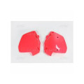 Plaques latérales UFO rouge Honda | Oxmoto
