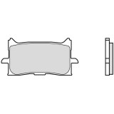 Plaquettes de frein Brembo route métal fritté - 07HO62LA