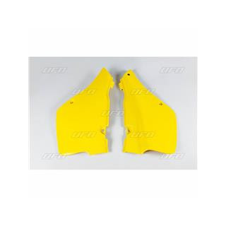Plaques latérales UFO jaune Suzuki rm250 | Oxmoto