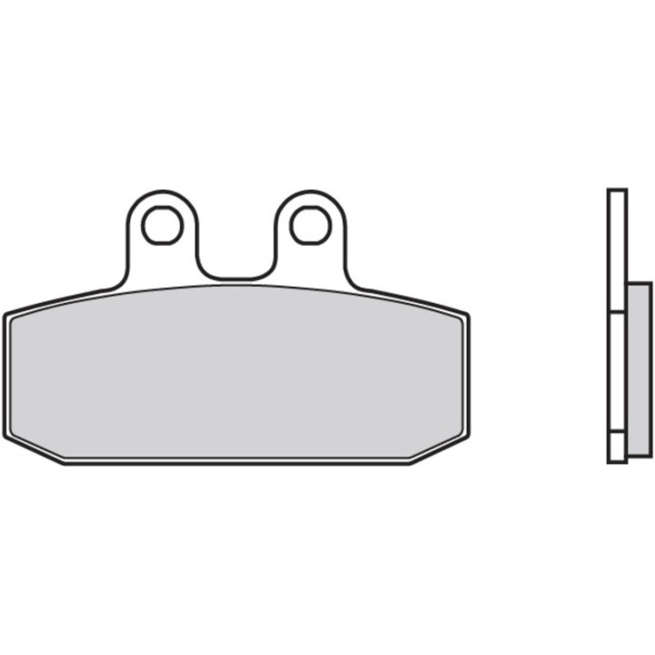Plaquettes de frein Brembo Scooter carbone céramique - 07006