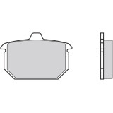 Plaquettes de frein Brembo route carbone céramique - 07HD0413