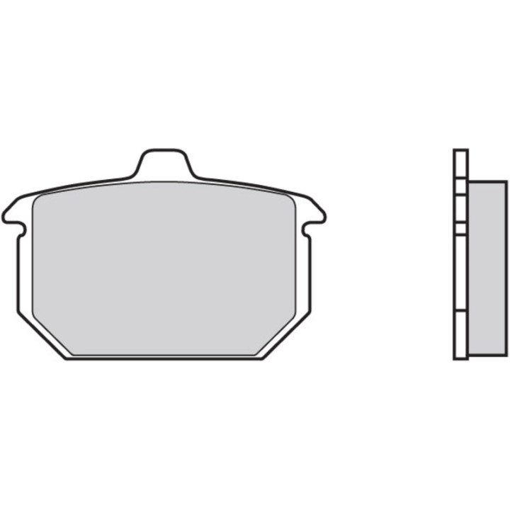 Plaquettes de frein Brembo route carbone céramique - 07HD0413
