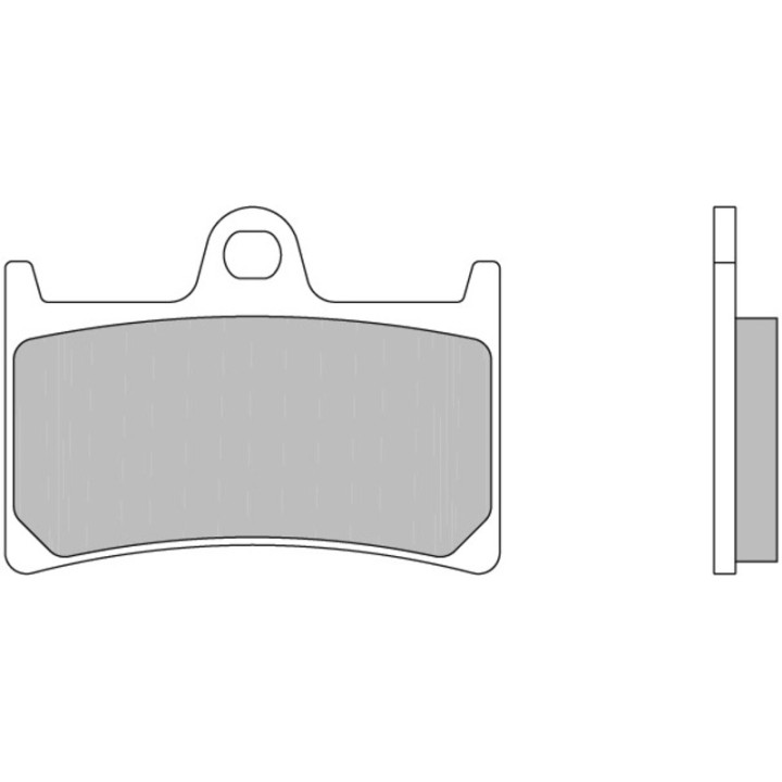 Plaquettes de frein Brembo route carbone céramique - 07YA2307