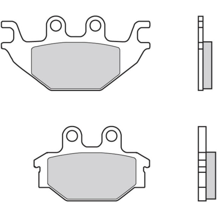 Plaquettes de frein Brembo route carbone céramique - 07GR5209